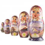 Nested Dolls. Nature set (5pcs) 104172