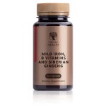Mild Iron, B Vitamins and Siberian Ginseng (60caps) (Vegetarian Cap) 500039