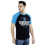 Siberian Super Team CLASSIC T-shirt for men (color: blue, size: M) 106910